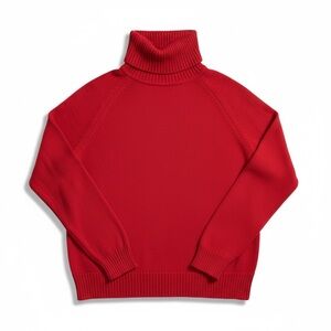August Silk Vibrant Red Knit‎ Top